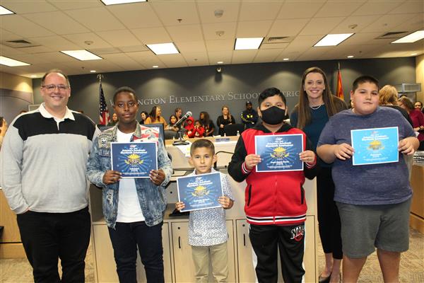 Ocotillo: Perfect Score Students